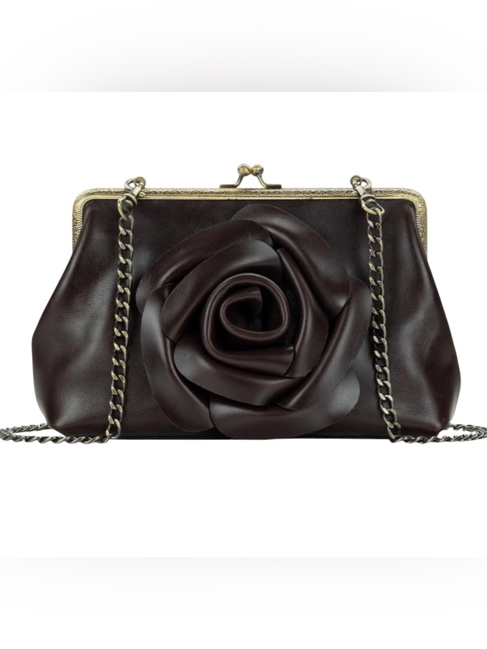 NWT-Patricia Nash Chocolate Vintage Distressed Borriana Crossbody